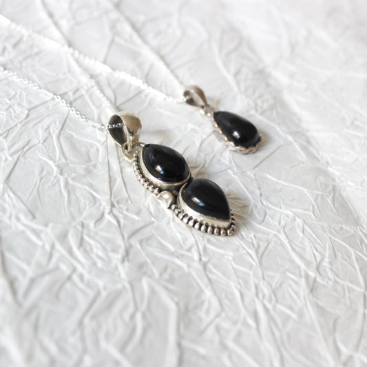 Black Onyx Necklaces