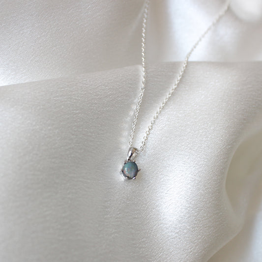 Opal Necklace - 6mm