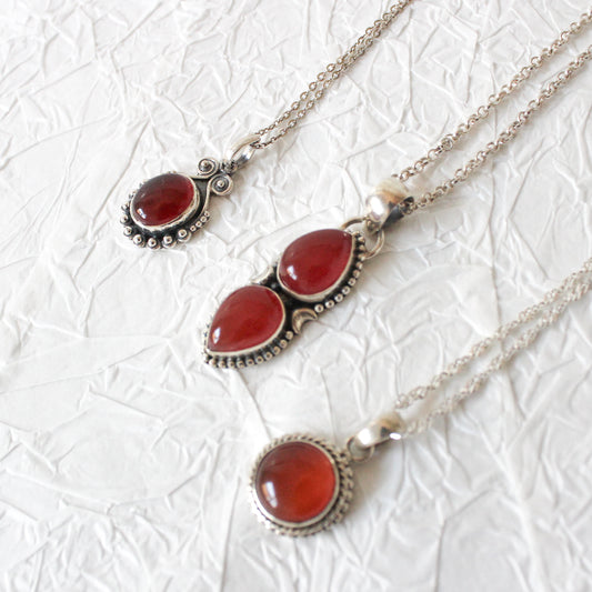 Carnelian Necklaces