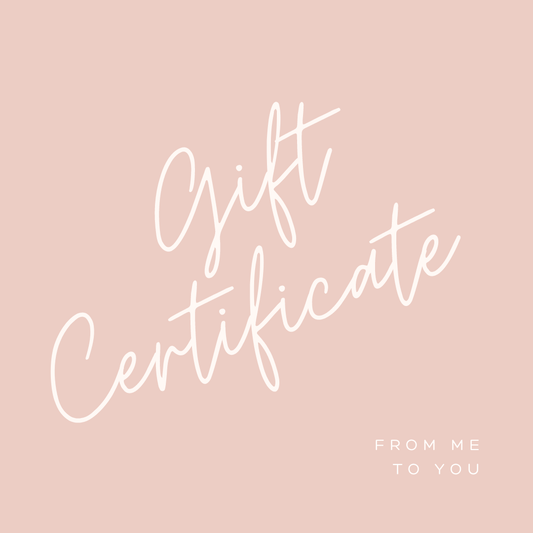 Gift Certificate - Rae and Jayde -