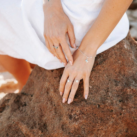 Mae • Sterling Silver Bracelet - Rae and Jayde -