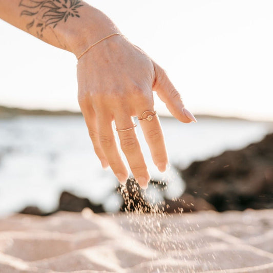 Shell Rings - Rae and Jayde -