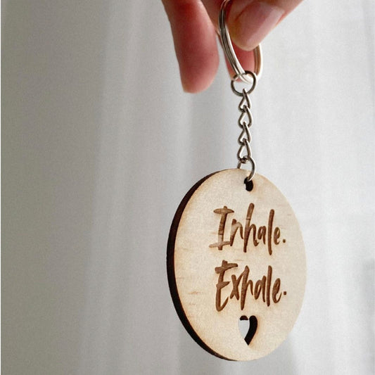 Wooden Inspire Keyrings - 6 Designs - Rae and Jayde -